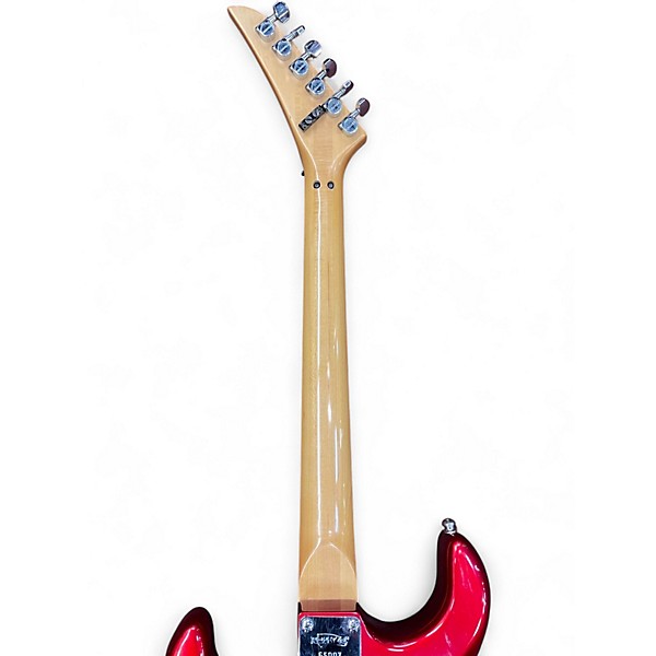 Used Kramer 600ST Striker Metallic Candy Red Solid Body Electric Guitar
