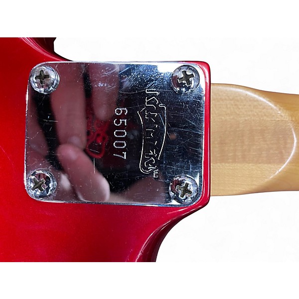 Used Kramer 600ST Striker Metallic Candy Red Solid Body Electric Guitar