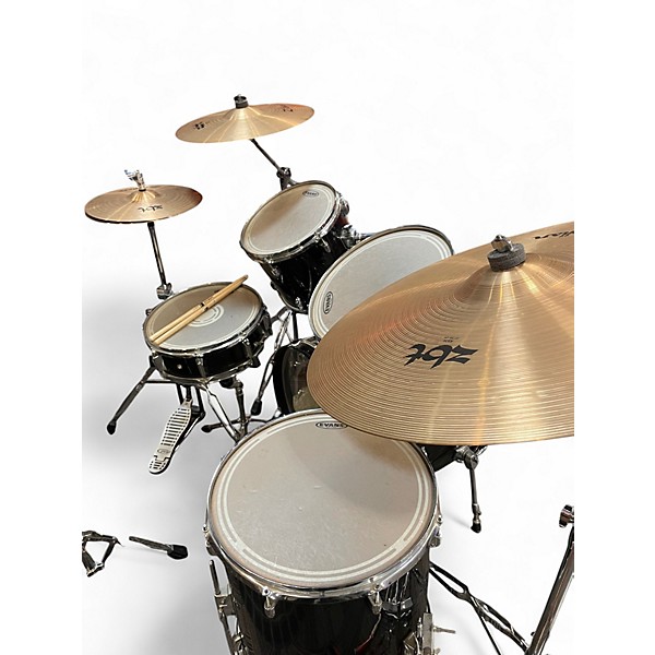 Used Pdp 5 Piece Black Black Drum Kit