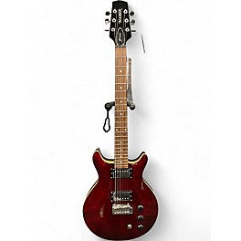 Used Hamer XT Cherry Solid Body Electric Guitar