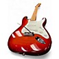 Used Fender STD STRAT PLUS TOP MN ACB Sienna Sunburst Solid Body Electric Guitar