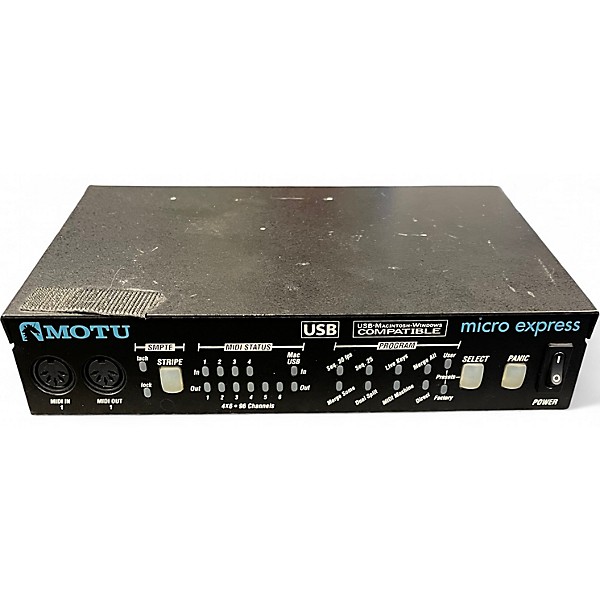 Used MOTU Micro Express Audio Interface