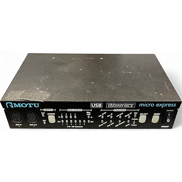 Used MOTU Micro Express Audio Interface