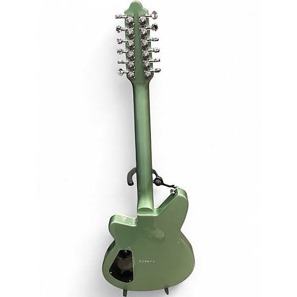 Used Reverend AIRWAVE 12 METALLIC ALPINE Solid Body Electric Guitar