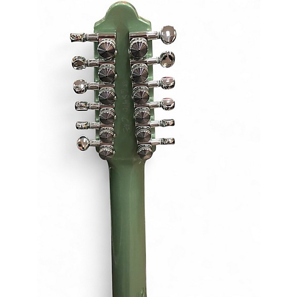 Used Reverend AIRWAVE 12 METALLIC ALPINE Solid Body Electric Guitar