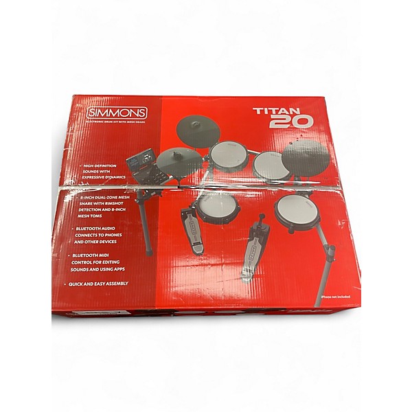 Used Simmons Titan 20 Electric Drum Set
