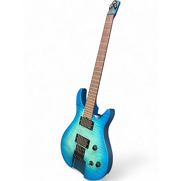 Used Agile baritone 7 blue Baritone Guitars