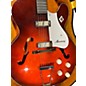 Vintage 1960s Harmony ROCKET H54 Crimson Red Burst Hollow Body Electric Guitar