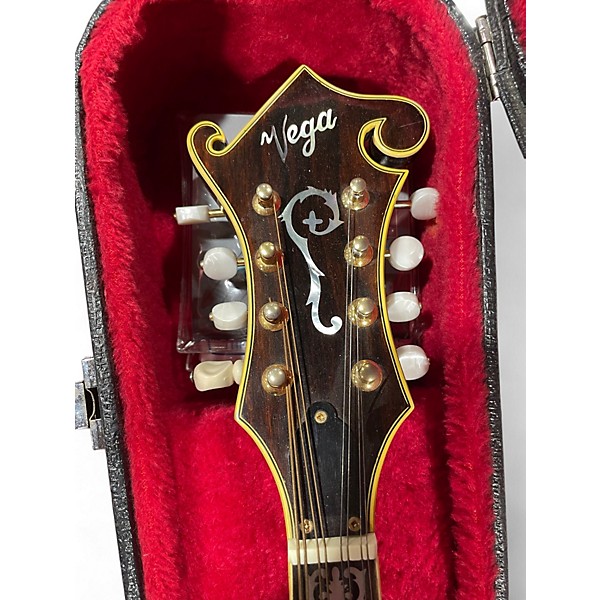 Vintage 1970s Vega f mandolin Worn Brown Mandolin