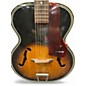 Vintage 1960s Harmony h1215 archtop Tobacco Burst Acoustic Guitar