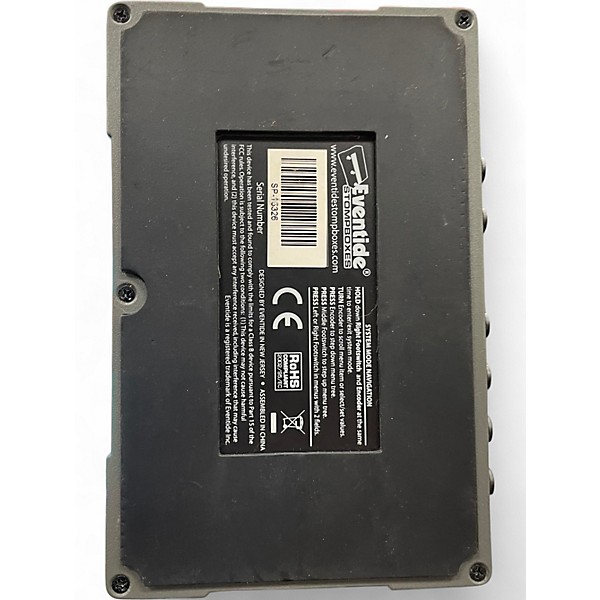 Used Eventide Space Reverb Effect Pedal