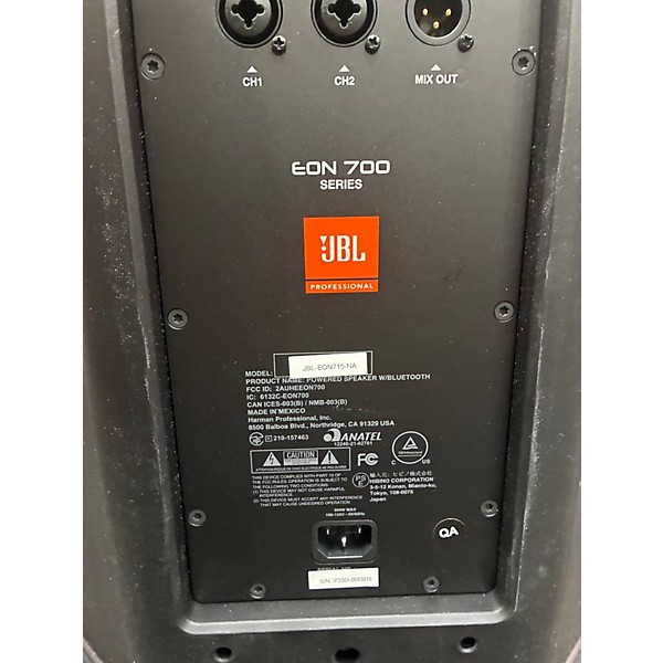 Used JBL EON715 Powered Speaker