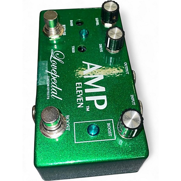 Used Lovepedal Amp Eleven Overdrive Boost Effect Pedal