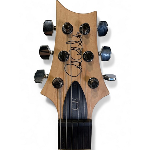 Used PRS CE24 FADED GRAY BLACK PURPLE Solid Body Electric Guitar