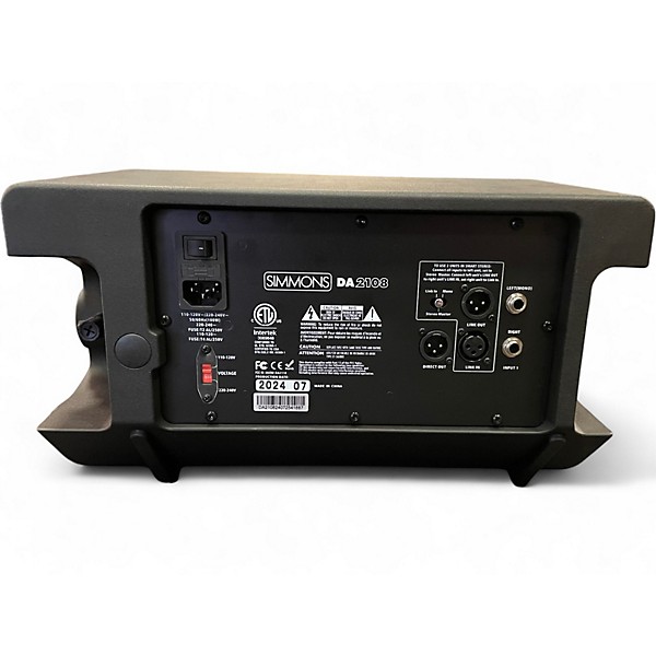 Used Simmons DA2108 Drum Amplifier
