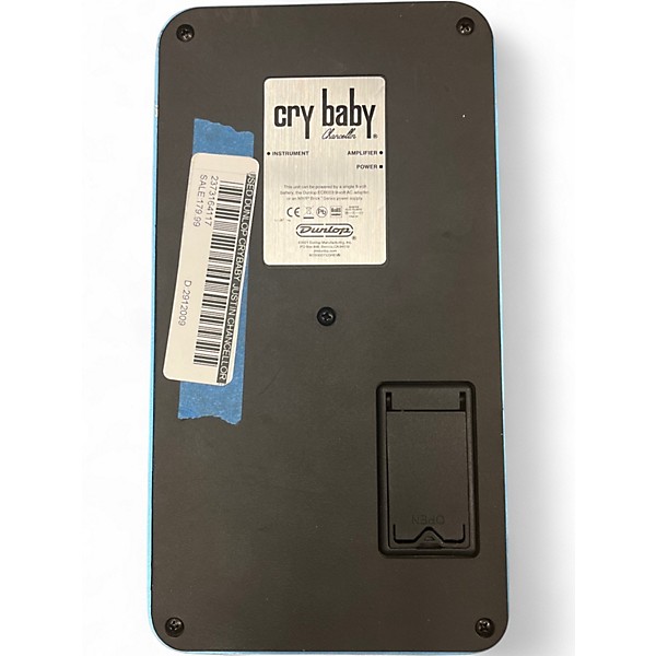 Used Dunlop CRYBABY JUSTIN CHANCELLOR Bass Effect Pedal