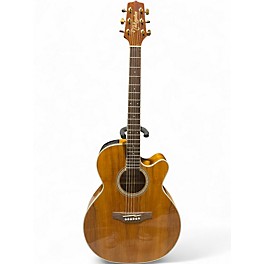 Used Takamine GN77KCE Natural Acoustic Electric Guitar