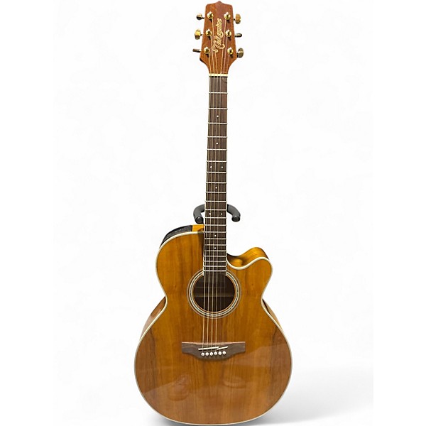 Used Takamine GN77KCE Natural Acoustic Electric Guitar