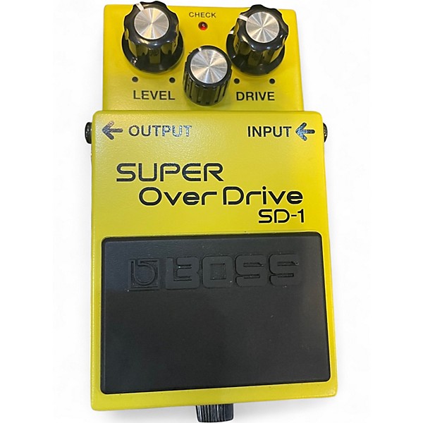 Used BOSS SD1 Super Overdrive Effect Pedal