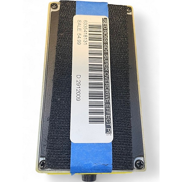 Used BOSS SD1 Super Overdrive Effect Pedal