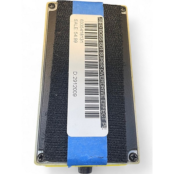 Used BOSS SD1 Super Overdrive Effect Pedal