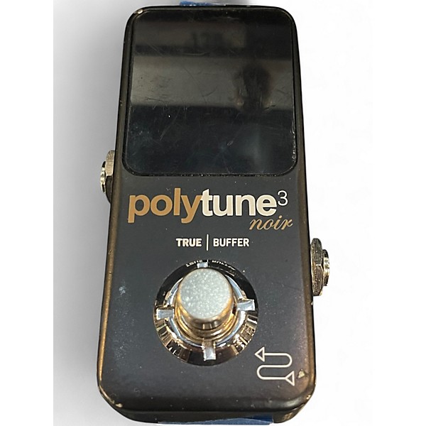 Used TC Electronic Polytune Noir Mini 3 Tuner Tuner Pedal