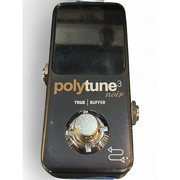 Used TC Electronic Polytune Noir Mini 3 Tuner Tuner Pedal