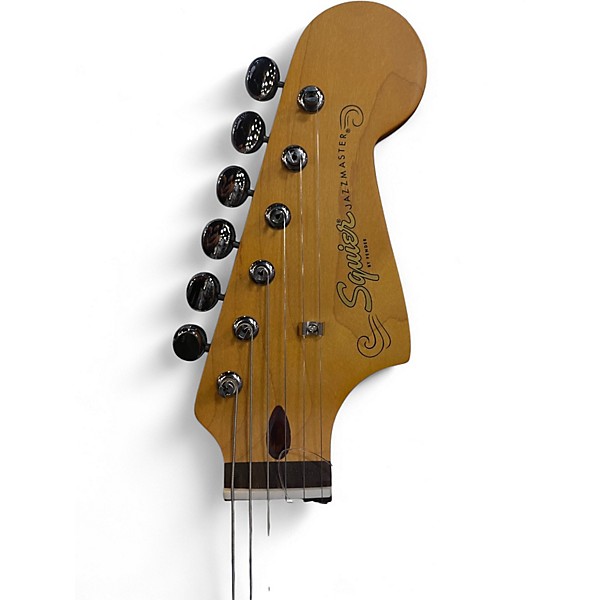 Used Squier J Mascis Jazzmaster Arctic White Solid Body Electric Guitar