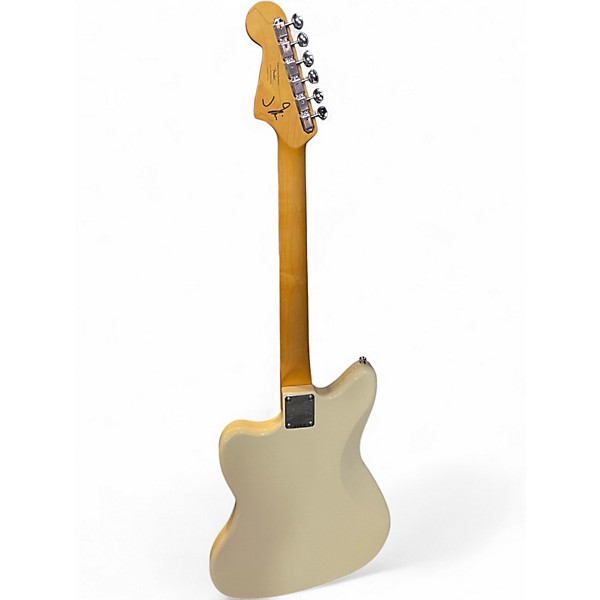 Used Squier J Mascis Jazzmaster Arctic White Solid Body Electric Guitar