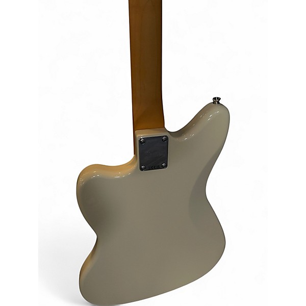 Used Squier J Mascis Jazzmaster Arctic White Solid Body Electric Guitar