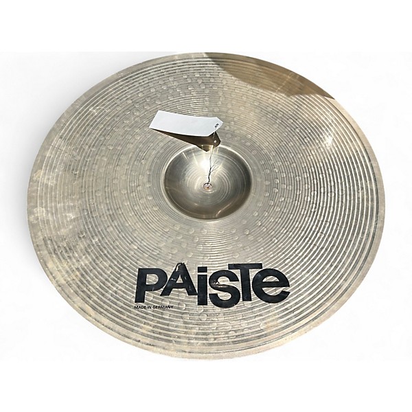 Used Paiste 20in 402 Nickel Silver Ride Cymbal
