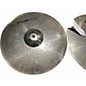 Used Paiste 14in 402 Nickel Silver Hi Hat Pair Cymbal
