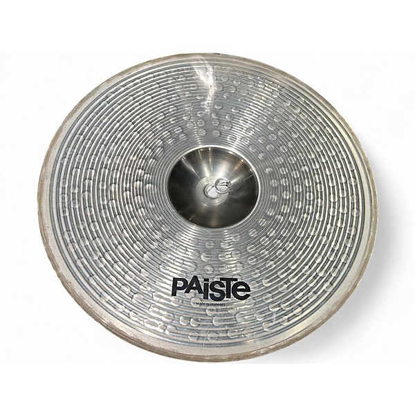 Used Paiste 14in 402 Nickel Silver Hi Hat Pair Cymbal