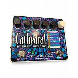 Used Electro-Harmonix Cathedral Stereo Reverb Effect Pedal