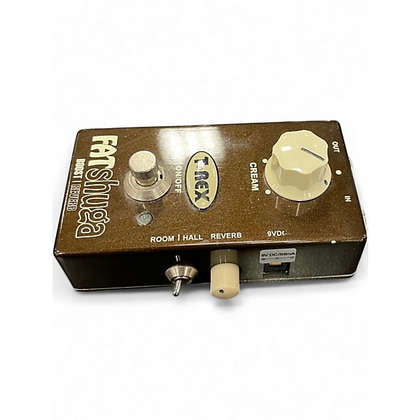 Used T-Rex Engineering Fat Shuga Boost With Reverb Effect Pedal