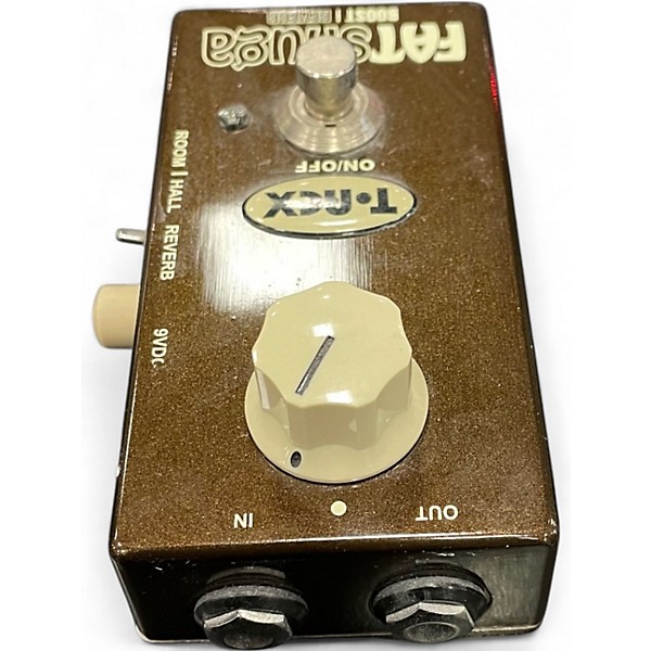 Used T-Rex Engineering Fat Shuga Boost With Reverb Effect Pedal