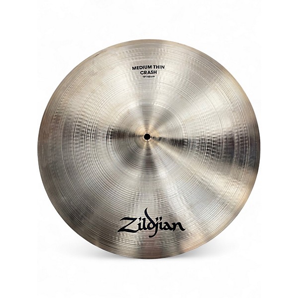 Used Zildjian 19in Medium Thin Crash Cymbal