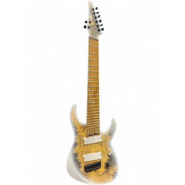 Used Legator N8FOD Trans White Solid Body Electric Guitar