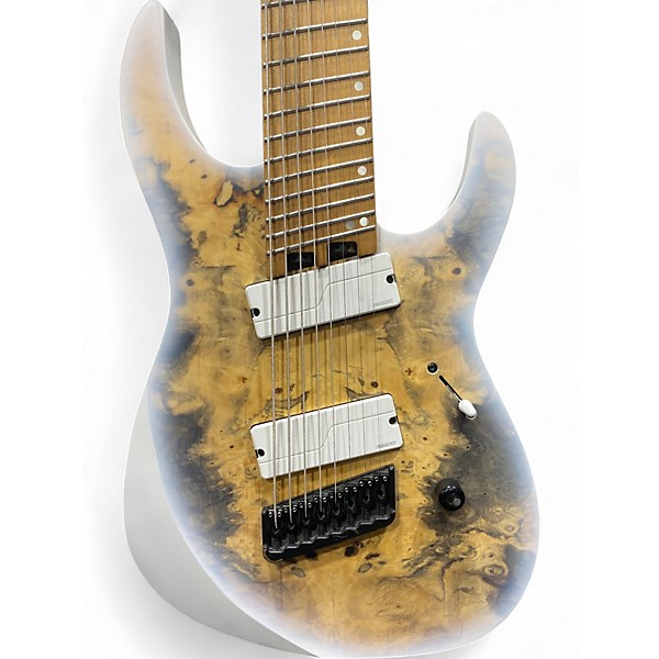 Used Legator N8FOD Trans White Solid Body Electric Guitar