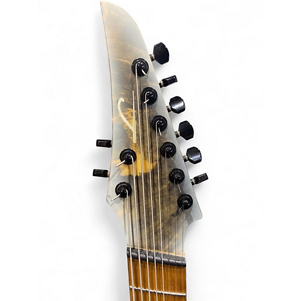 Used Legator N8FOD Trans White Solid Body Electric Guitar