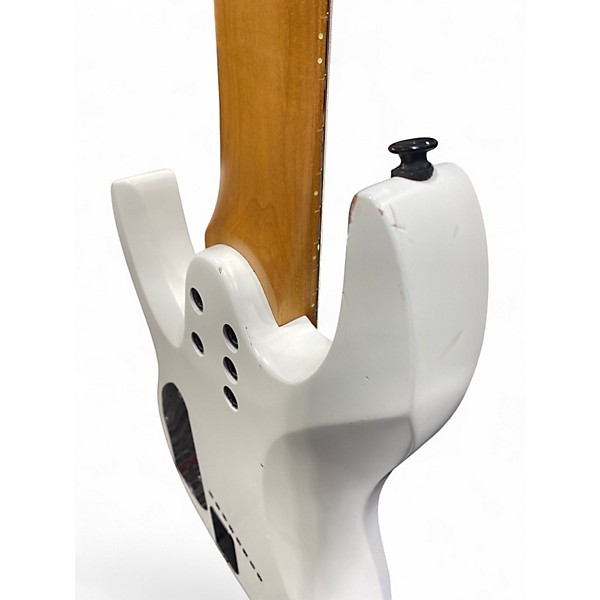 Used Legator N8FOD Trans White Solid Body Electric Guitar