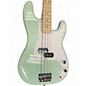 Used 2024 Squier Precision Bass Surf Green Electric Bass Guitar