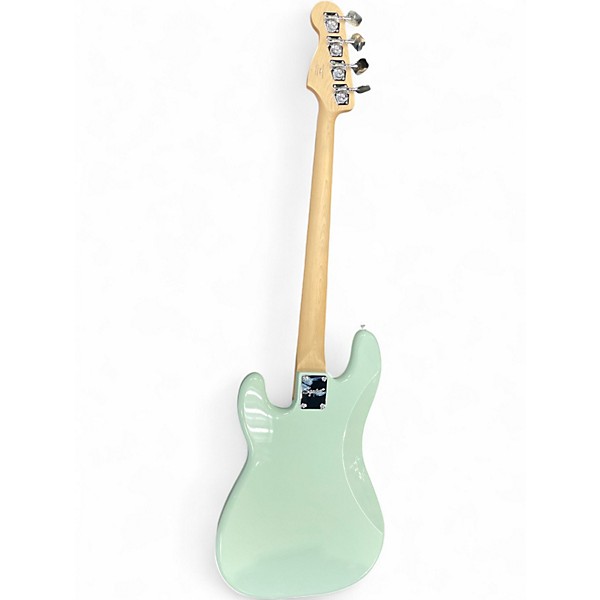 Used 2024 Squier Precision Bass Surf Green Electric Bass Guitar