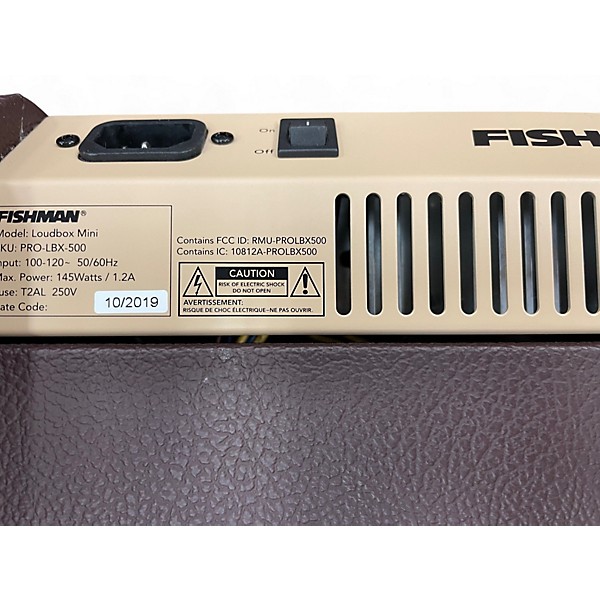 Used Fishman PROLBX500 Loudbox Mini Acoustic Guitar Combo Amp