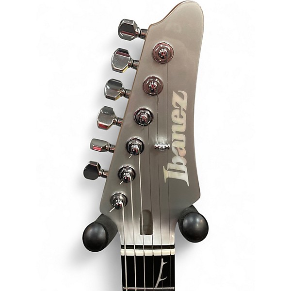 Used Ibanez TOD10 tim henson signature classic silver Solid Body Electric Guitar