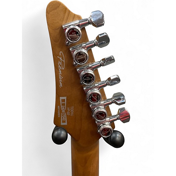 Used Ibanez TOD10 tim henson signature classic silver Solid Body Electric Guitar