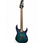 Used Ibanez RG421 BLUE GREEN Solid Body Electric Guitar thumbnail