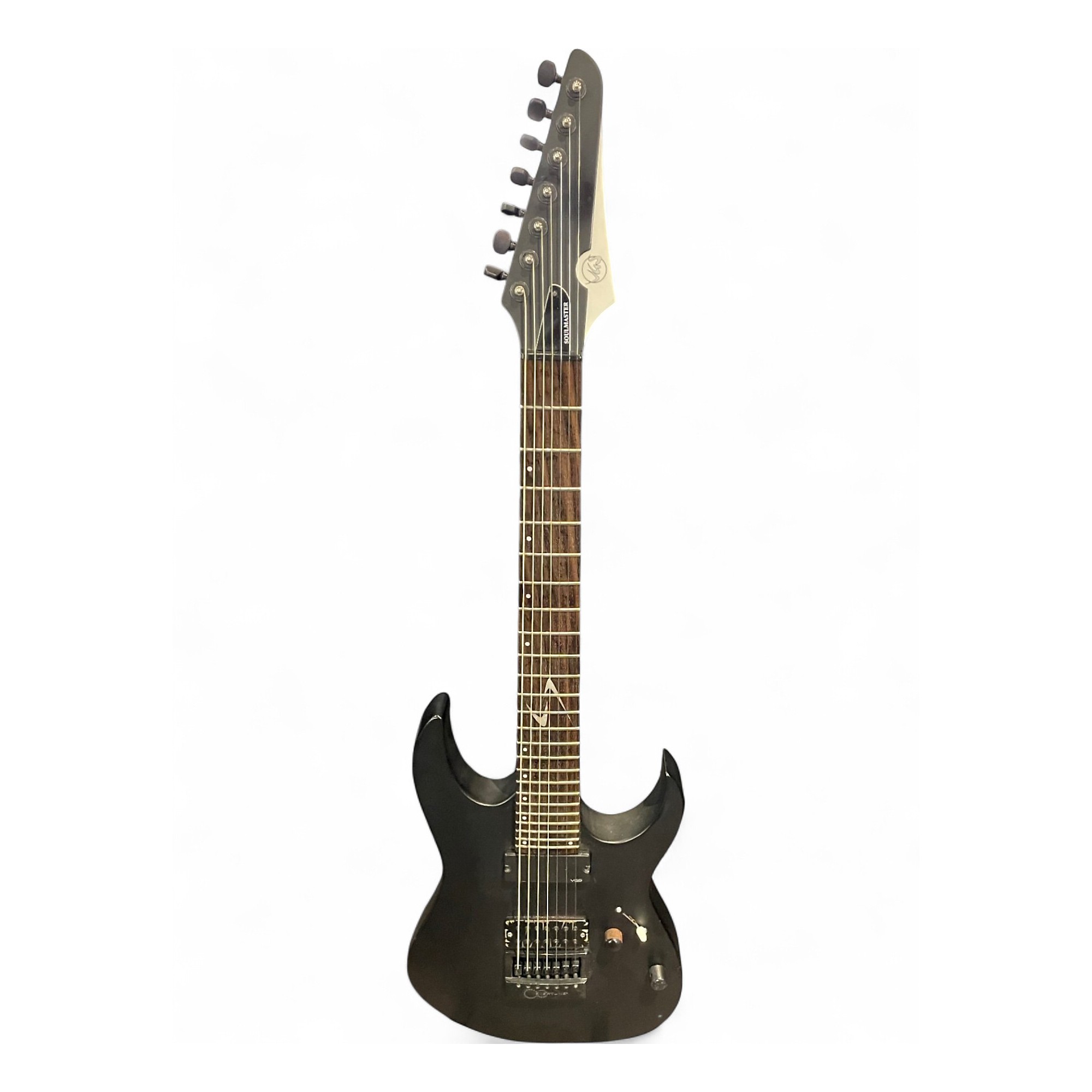 ギター VGS soulmaster7 Used Vgs Soulmaster 7 Black Solid Body Electric Guitar Black