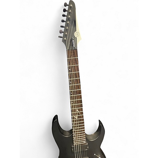 Used Vgs Soulmaster 7 Black Solid Body Electric Guitar