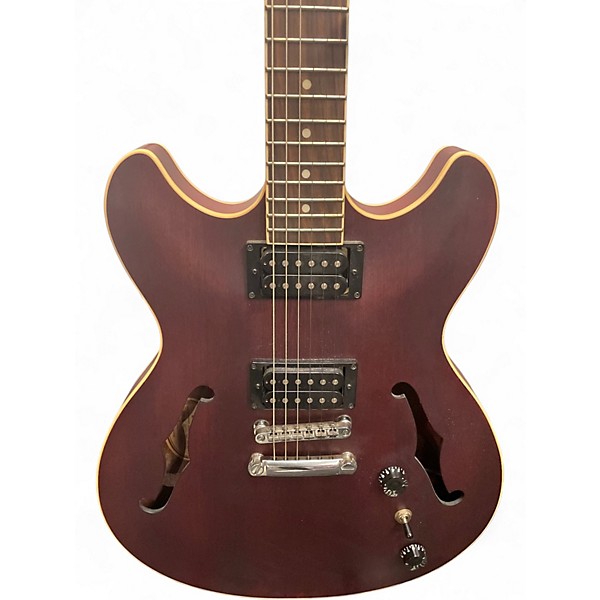 Used Ibanez AS53 ARTCORE Amber Hollow Body Electric Guitar